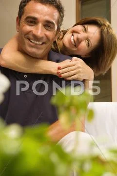 Happy couple Stock Photos