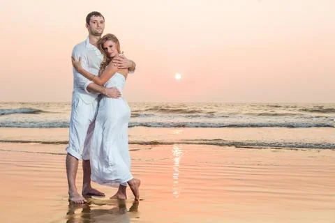 Happy couple Stock Photos