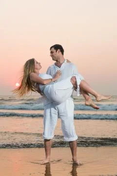 Happy couple Stock Photos
