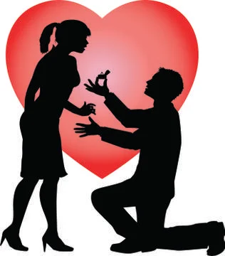 Happy couples and couples background Illustrazione stock