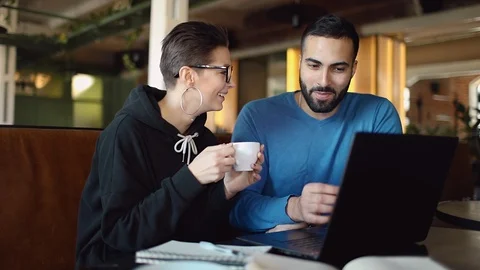 Happy Creative People Talking at Work 動画素材 103824696