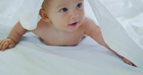 Happy Cute Baby Stock Footage 82685111