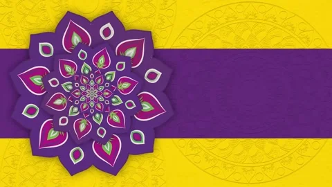 Happy Deepavali Greetings Background 스톡 동영상 166624790