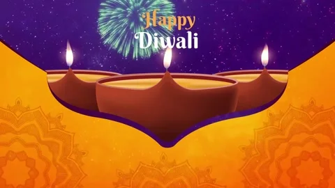 Deepawali Background Stock Footage ~ Royalty Free Stock Videos | Pond5