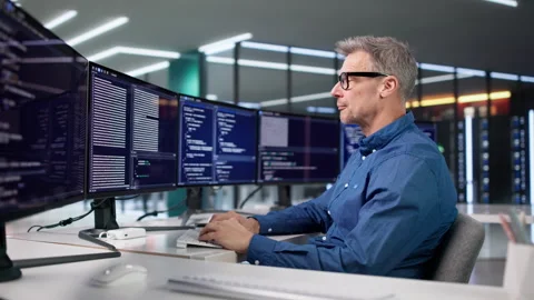 Happy Developer Celebrating Performance Win With New Code Stock Footage 329307500