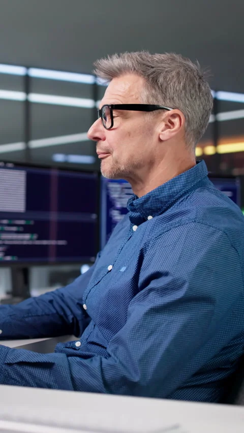 Happy Developer Celebrating Performance Win With New Code Stock Footage 329310277