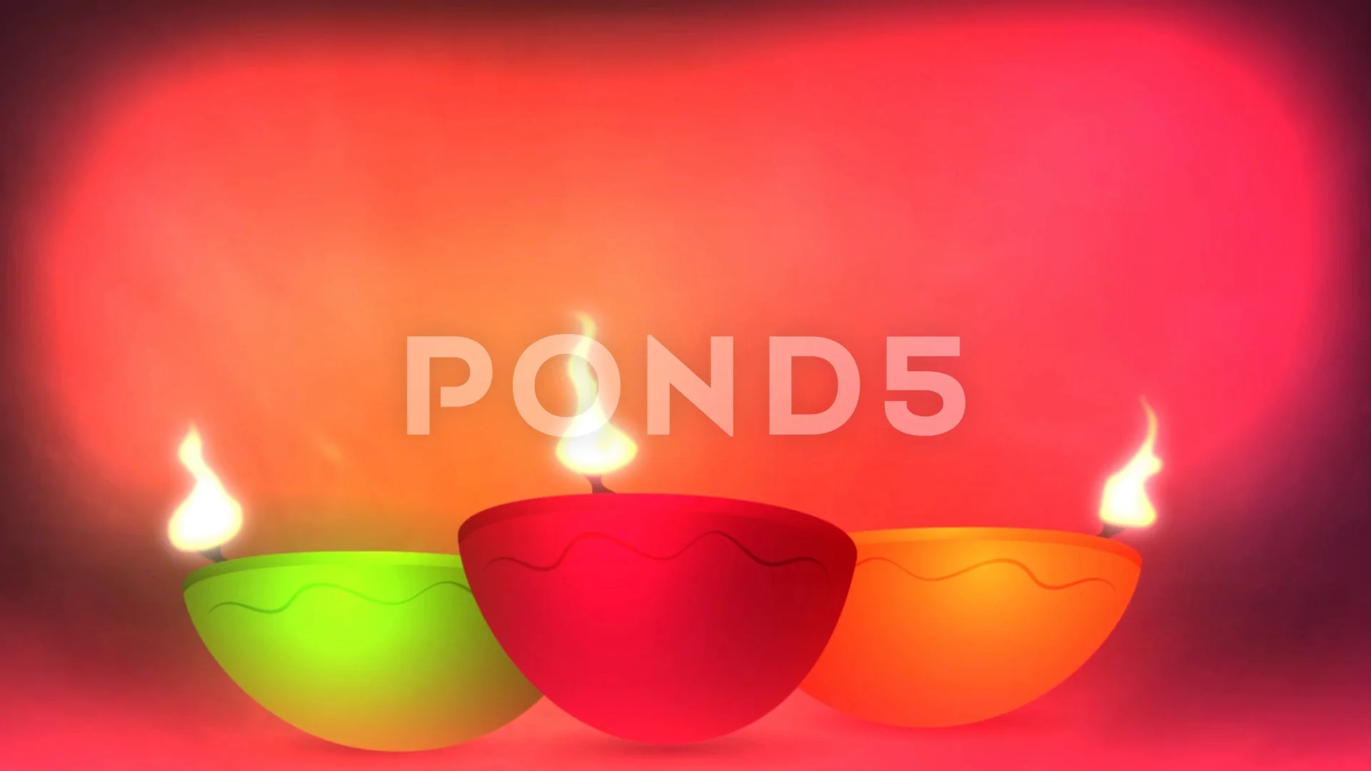 Happy Diwali animation. | Stock Video | Pond5