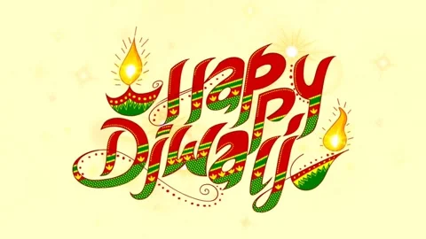 Happy diwali animations Stock Footage 284880691