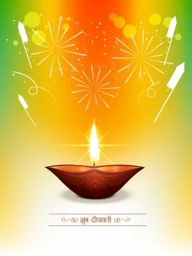 Happy diwali background Stock Illustration