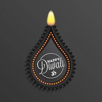 Happy Diwali background Stock Illustration