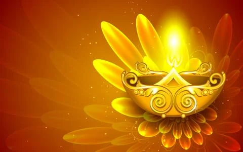 Happy Diwali Stock Illustration