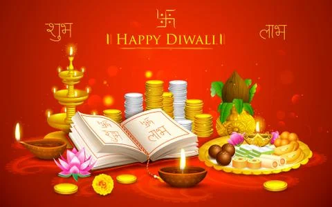 Happy Diwali Stock Illustration