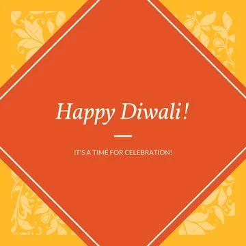 Happy Diwali Traditional Indian Lights Hindu Festival Celebration Holiday Stock Illustration
