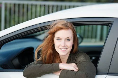 Happy driver Stock Photos
