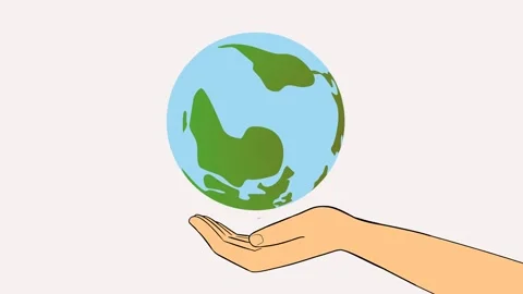 Happy earth day Stock Footage 233658907