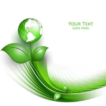 Happy earth day Stock Illustration