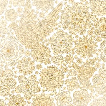 Happy Earth Day seamless pattern. Good design template for banner, greeting card Stock Illustration