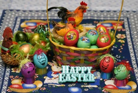 Happy Easter 2 Stock Photos