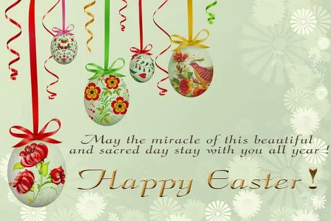 Happy Easter 2022 Stock Illustration