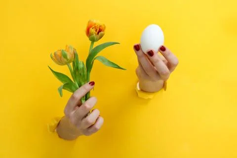 Happy Easter abstract theme Stock Photos