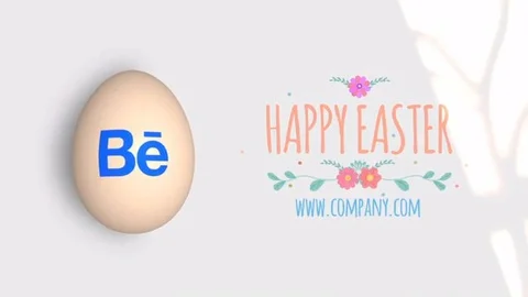Happy Easter Stock After Effects