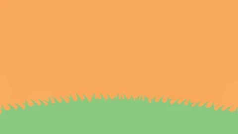 Happy easter animated card with afro little boy using rabbit ears Stock Footage 126129443