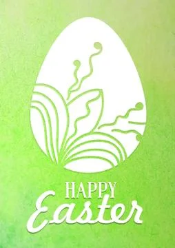 Happy easter background Stock Illustration
