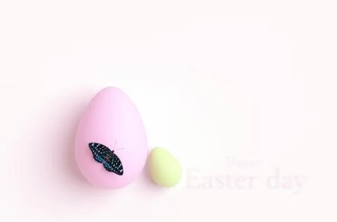 Happy Easter background. Stock Illustration
