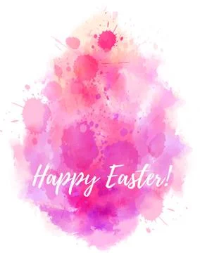 Happy Easter background Stock Illustration