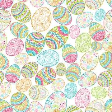 Happy Easter background Stock Illustration