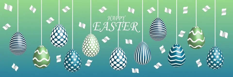 Happy Easter background イラスト素材