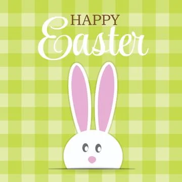 Happy Easter Background Vector Illustration Stock Illustration