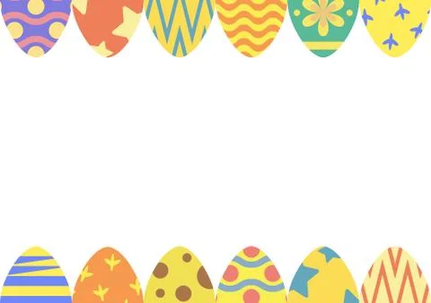Happy easter backround Stock Illustration