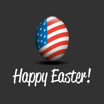 Happy Easter banner Stock Illustration