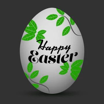 Happy Easter banner Stock Illustration