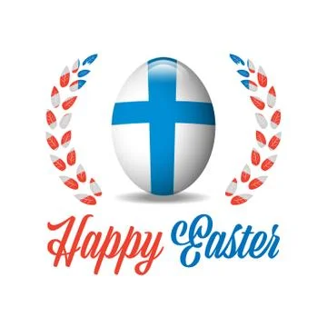 Happy Easter banner Stock Illustration