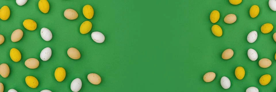 Happy Easter Banner Stock Photos