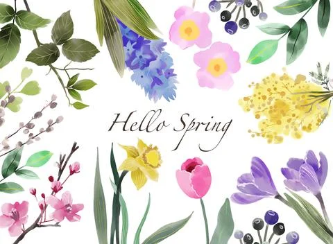 Happy Easter banner for web design watercolor cute spring background. Boho Eggs Illustrazione stock