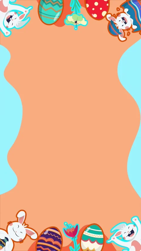 Happy easter bunny day Stock Footage 302255543