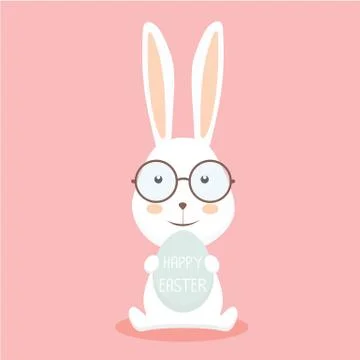 Happy Easter Bunny. 스톡 일러스트