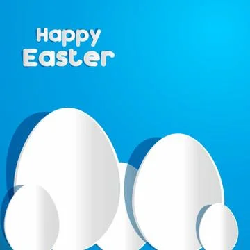 Happy Easter card Stock Illustration