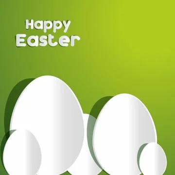 Happy Easter Card Illustrazione stock