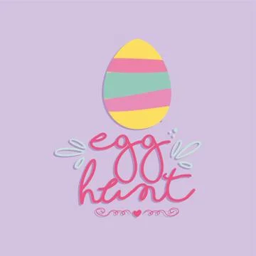 Happy easter card Stock Illustration