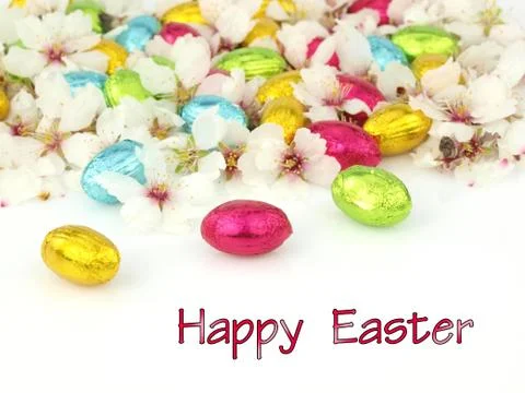 Happy Easter card Stock Photos