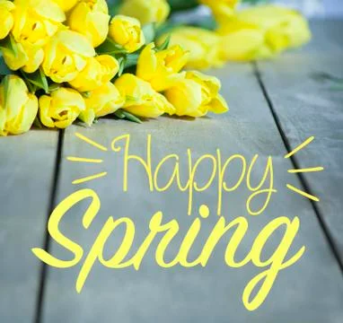 Happy Easter Card Stock Photos