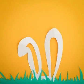 Happy easter card Stock Photos