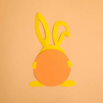 Happy easter card Stock Photos