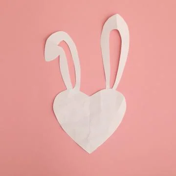 Happy easter card. Stock Photos