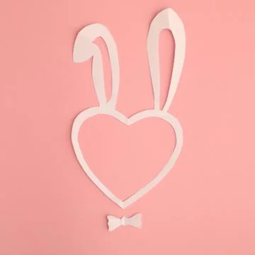 Happy easter card. Stock Photos