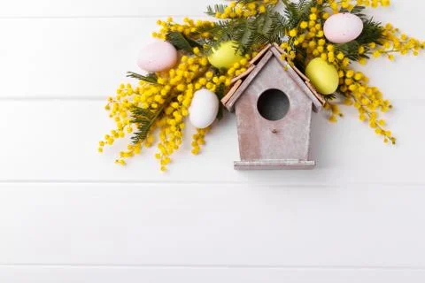 Happy easter card Stock Photos